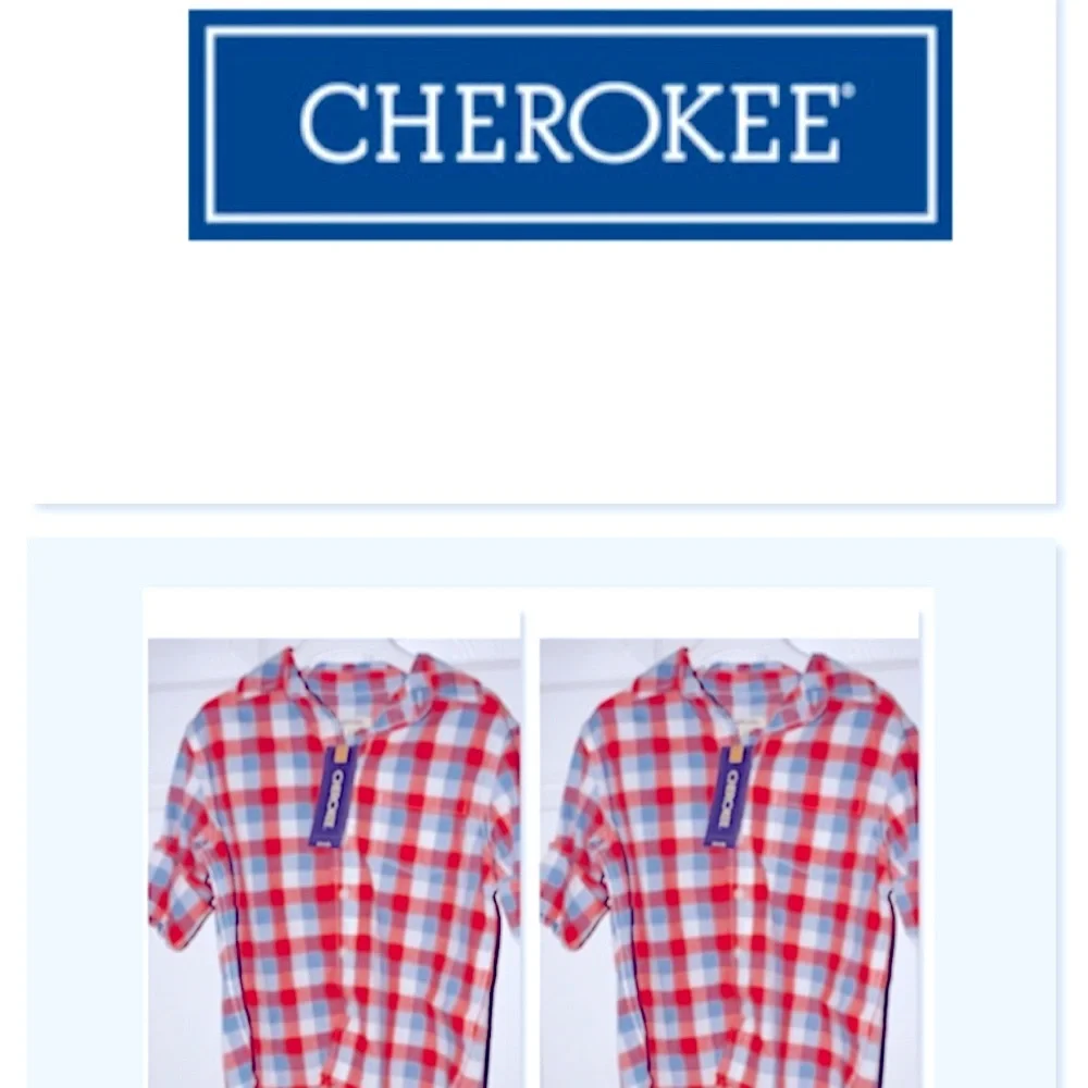$15 sale for Two Cherokee Long Sleeve sizes XS, S, M, or L plus free gift
